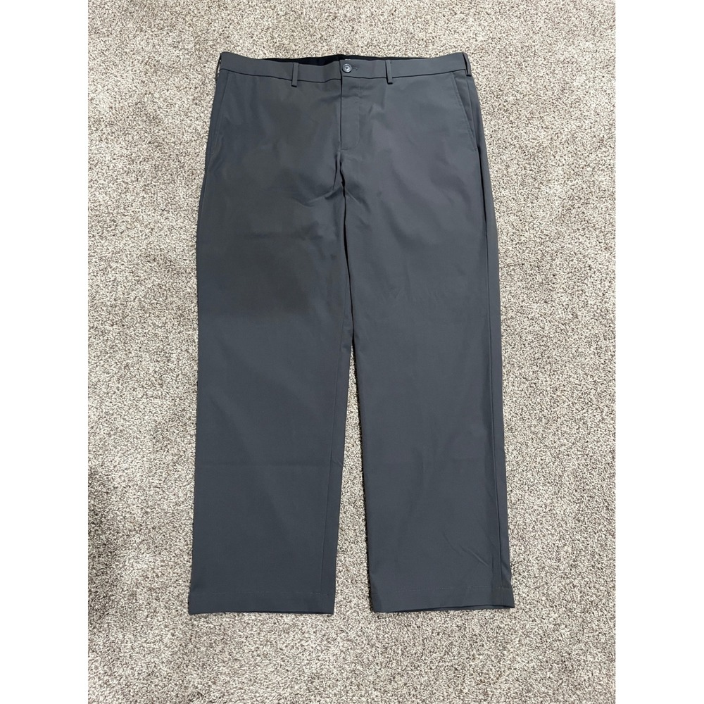 SCOTTeVEST Mens Travel Pants Charcoal Gray 38x30 Performance Hidden Pockets SV02